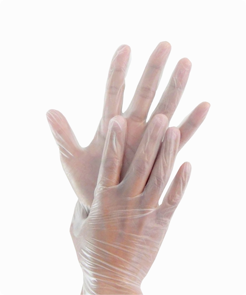 Luva de vinil sem pó M